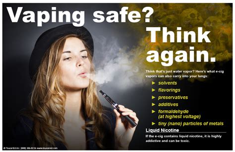 Parents seem to see it as a healthier alternative to smoking and are almost encouraging it. . Is vaping safe mumsnet